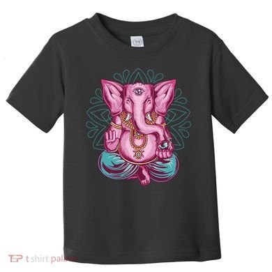 Elephant Meditating Toddler T-Shirt
