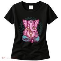 Elephant Meditating Women's T-Shirt thumb 0