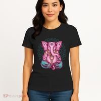 Elephant Meditating Women's T-Shirt thumb 4