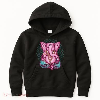 Elephant Meditating Kids Hoodie