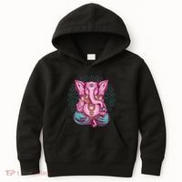 Elephant Meditating Kids Hoodie thumb 0