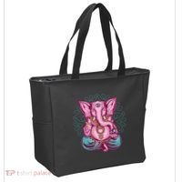 Elephant Meditating Tote Bag thumb 2