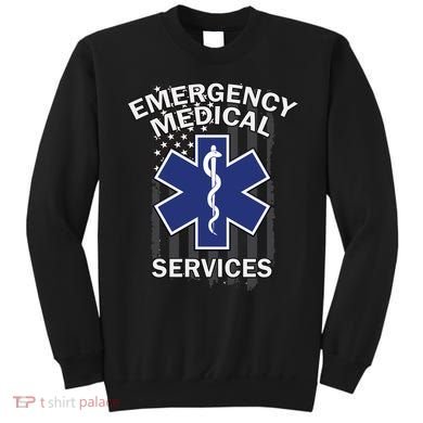 Emergency Medical Services Flag Sweatshirt