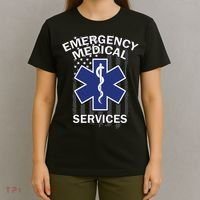 Emergency Medical Services Flag T-Shirt thumb 4