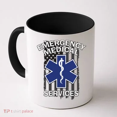 Emergency Medical Services Flag Coffee Mug