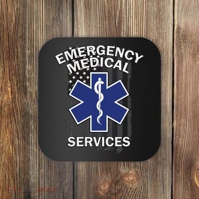 Emergency Medical Services Flag Coaster