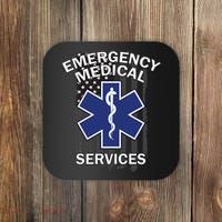 Emergency Medical Services Flag Coaster thumb 0
