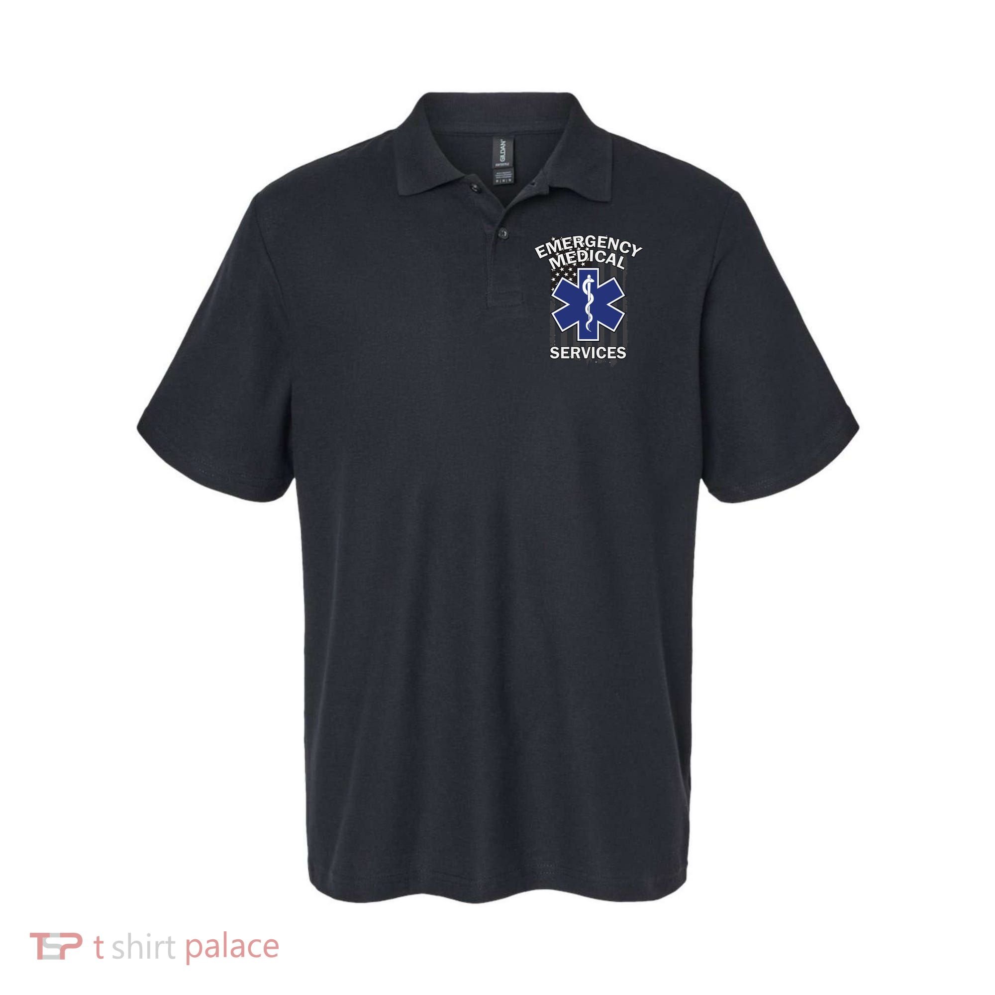 Emergency Medical Services Flag Polo