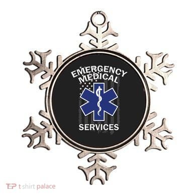 Emergency Medical Services Flag Ornament