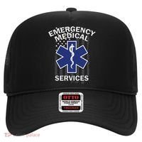 Emergency Medical Services Flag Hat thumb 0