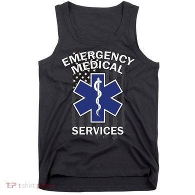 Emergency Medical Services Flag Tank Top