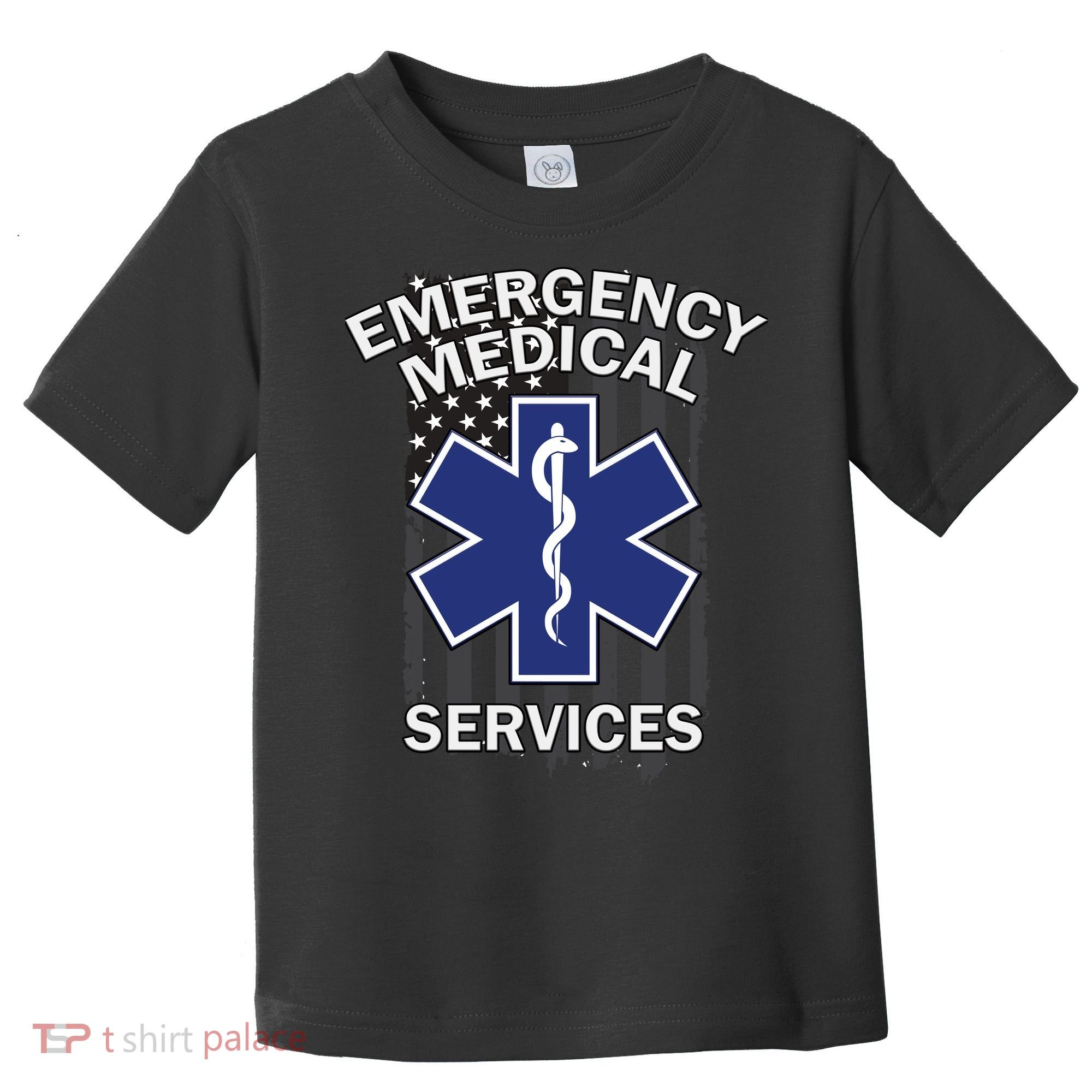 Emergency Medical Services Flag Toddler T-Shirt