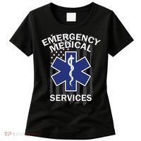 Emergency Medical Services Flag Women's T-Shirt thumb 0