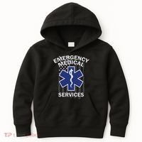 Emergency Medical Services Flag Kids Hoodie thumb 0