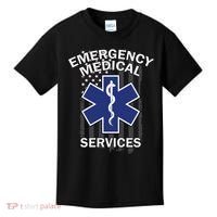 Emergency Medical Services Flag Kids T-Shirt thumb 0