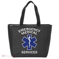 Emergency Medical Services Flag Tote Bag thumb 0