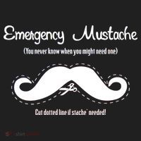 Emergency Mustache Tumbler thumb 3