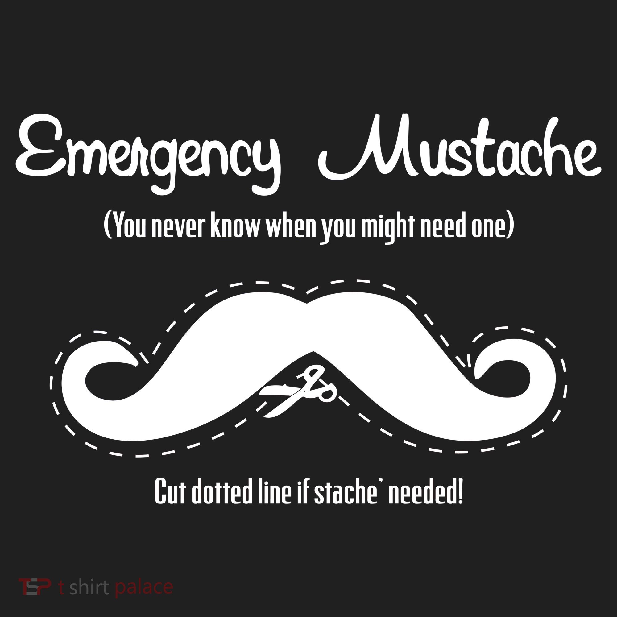 Emergency Mustache Hat