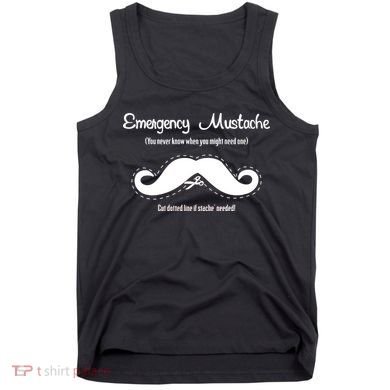 Emergency Mustache Tank Top