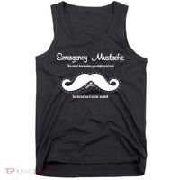Emergency Mustache Tank Top thumb 0