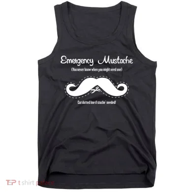 Emergency Mustache Tank Top