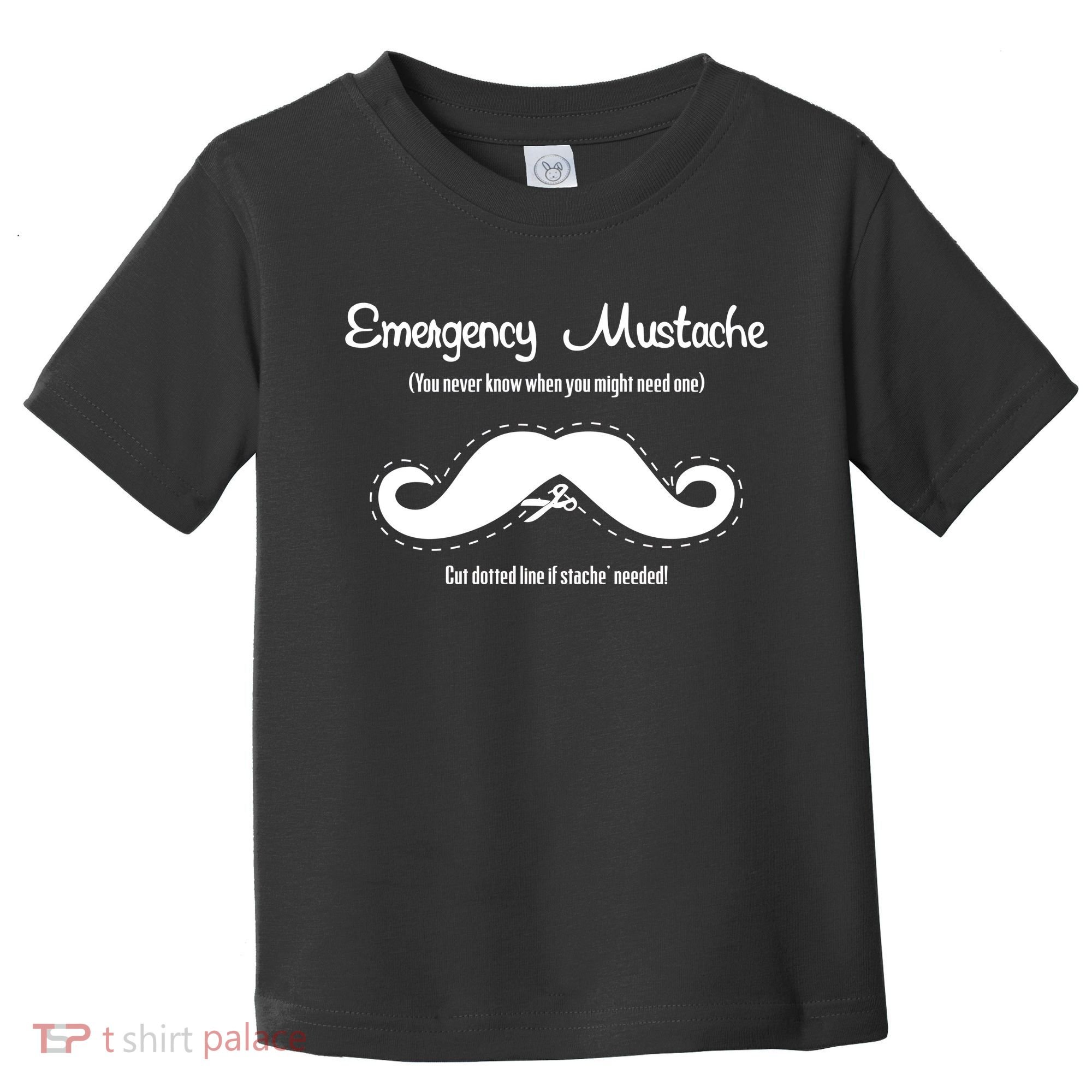 Emergency Mustache Toddler T-Shirt