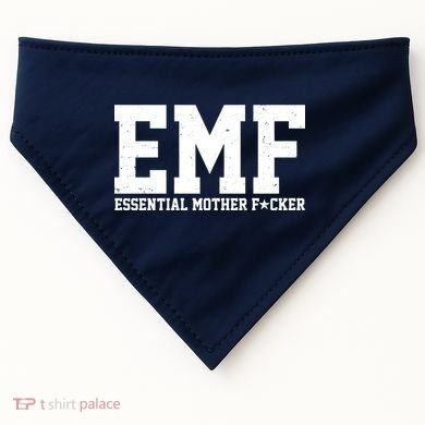 EMF Essential Mother F*cker USA-Made Doggie Bandana