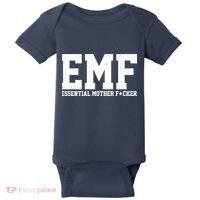 EMF Essential Mother F*cker Baby Bodysuit thumb 0