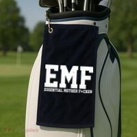 EMF Essential Mother F*cker Golf Towel thumb 2