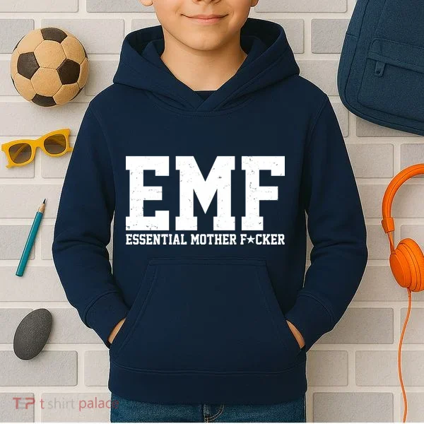 EMF Essential Mother F*cker Kids Hoodie