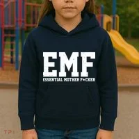 EMF Essential Mother F*cker Kids Hoodie thumb 3