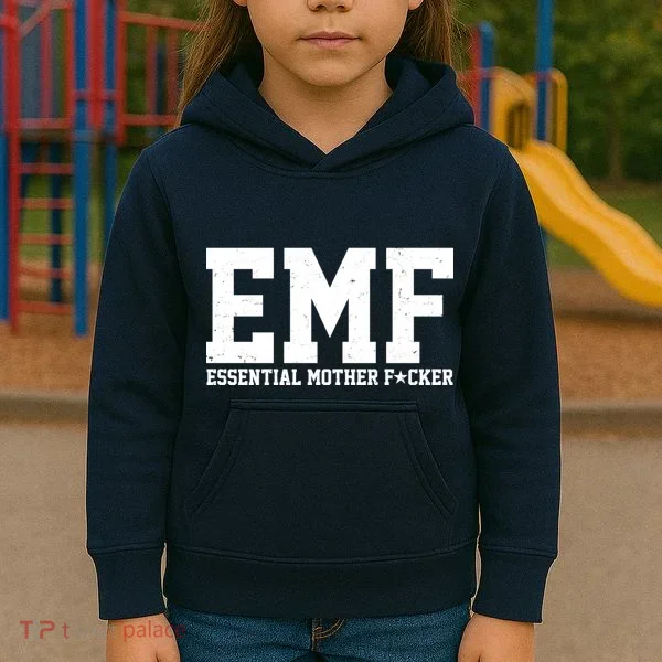 EMF Essential Mother F*cker Kids Hoodie