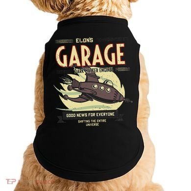 Elon Musk Fan Doggie Tank