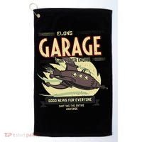 Elon Musk Fan Golf Towel thumb 0