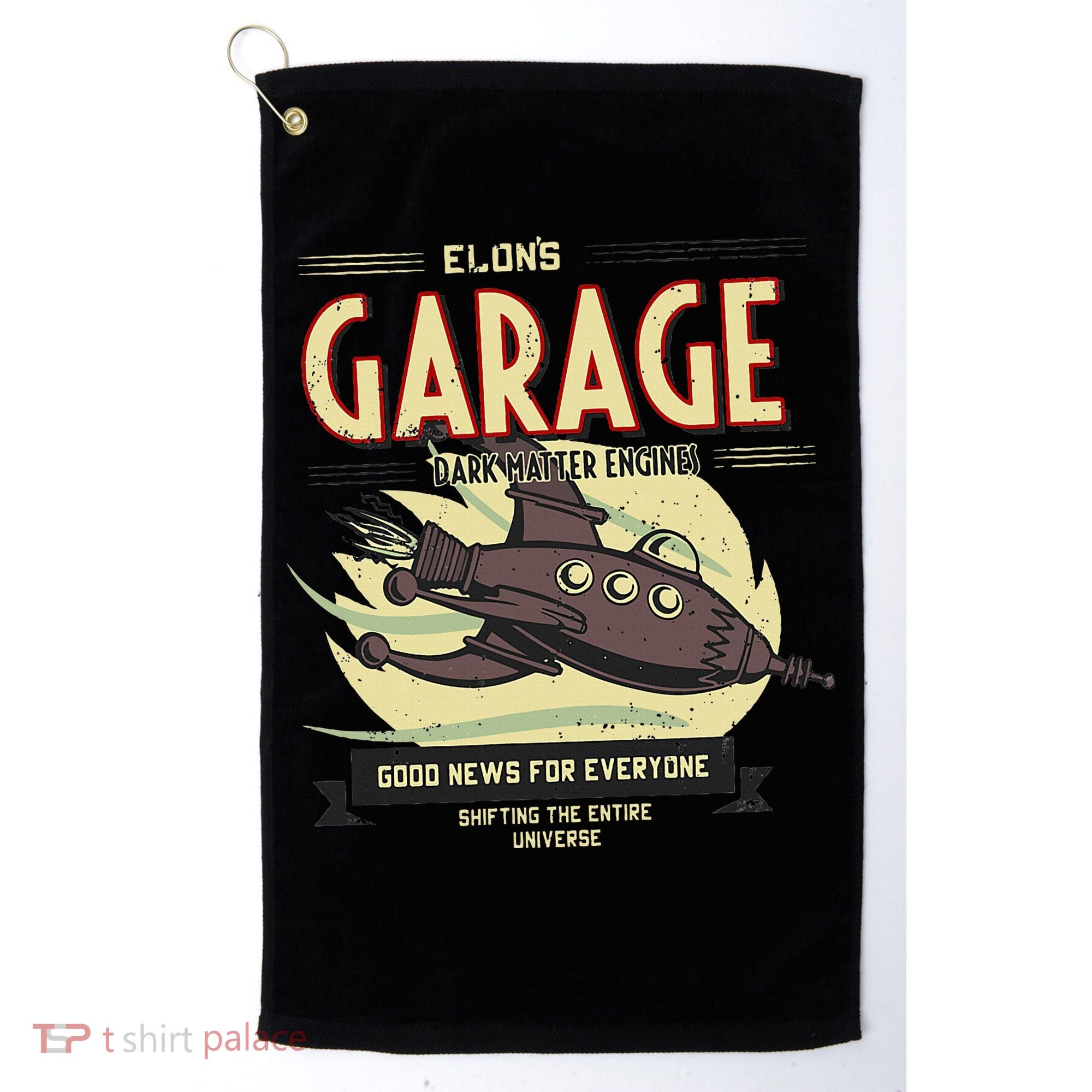 Elon Musk Fan Golf Towel