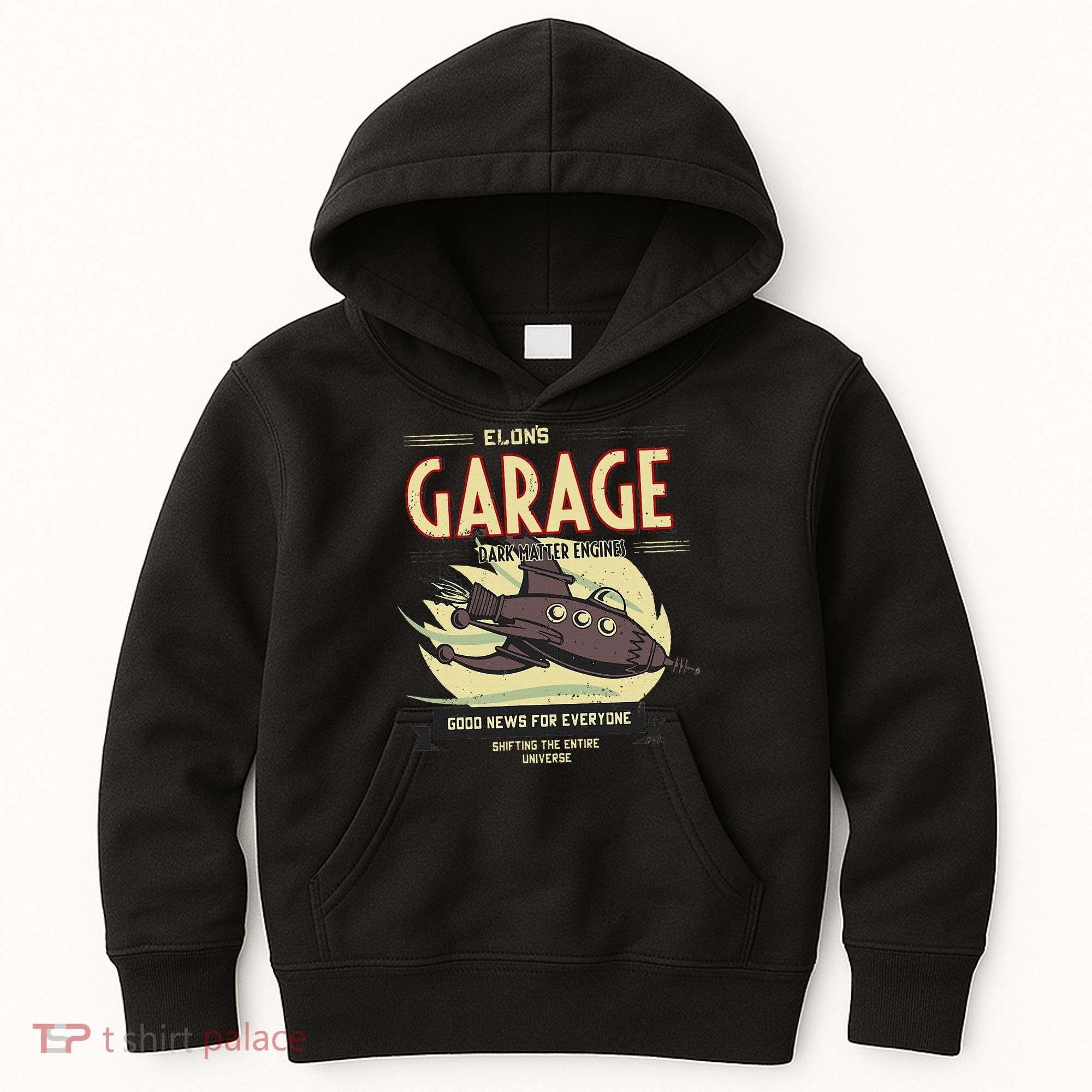 Elon Musk Fan Kids Hoodie