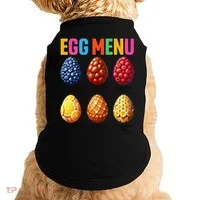 Egg Menu Fruit-Flavored Eggs Funny Easter Day Hunt Eggs Doggie Tank thumb 0