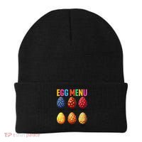 Egg Menu Fruit-Flavored Eggs Funny Easter Day Hunt Eggs Beanie thumb 0