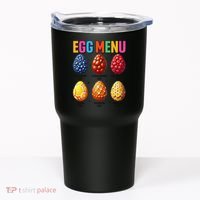Egg Menu Fruit-Flavored Eggs Funny Easter Day Hunt Eggs Tumbler thumb 0