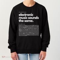 Electronic Music Genre Funny Techno Active Women's Sweatshirt thumb 0