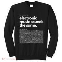 Electronic Music Genre Funny Techno Active Sweatshirt thumb 0