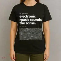 Electronic Music Genre Funny Techno Active T-Shirt thumb 4