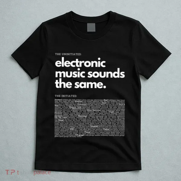 Electronic Music Genre Funny Techno Active T-Shirt