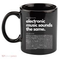 Electronic Music Genre Funny Techno Active 11oz C Handle Ceramic Mug thumb 2