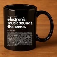 Electronic Music Genre Funny Techno Active 11oz C Handle Ceramic Mug thumb 3