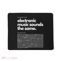 Electronic Music Genre Funny Techno Active Mousepad thumb 0