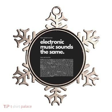 Electronic Music Genre Funny Techno Active Ornament