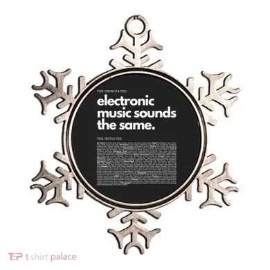 Electronic Music Genre Funny Techno Active Ornament