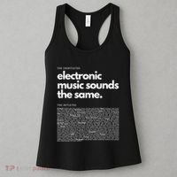Electronic Music Genre Funny Techno Active Women's Tank Top thumb 3