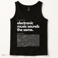 Electronic Music Genre Funny Techno Active Tank Top thumb 2
